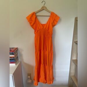 Orange Dress